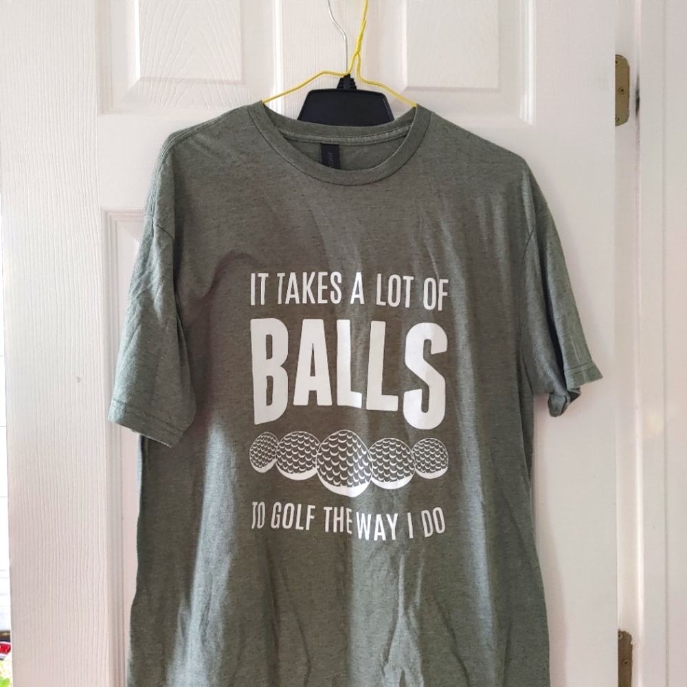 BOGO Gray/Green golf tee. NWOT
